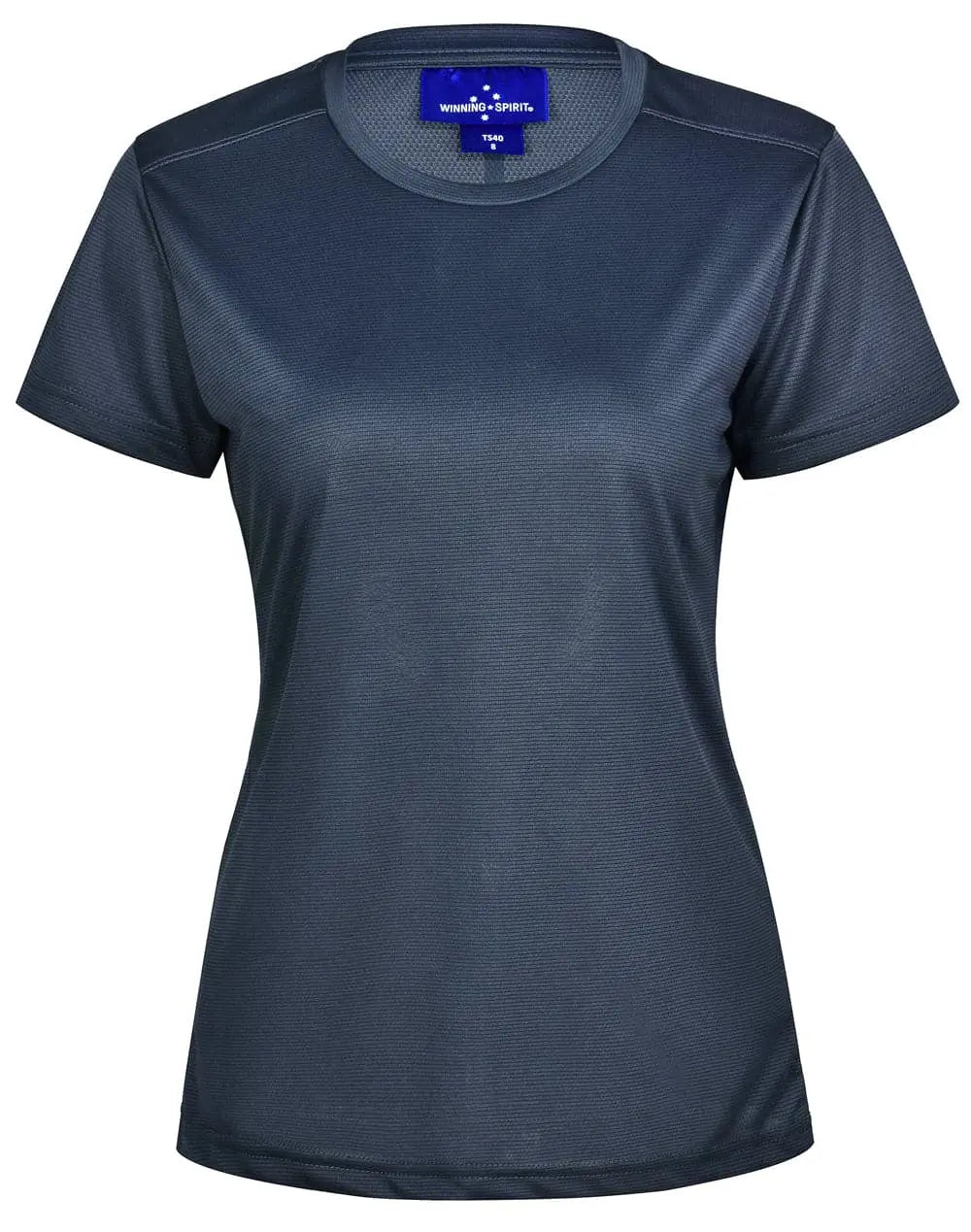 Ladies Rapid Cool TM  Ultra Light Tee Shirt TS40 Casual Wear Winning Spirit Graphite Grey 6